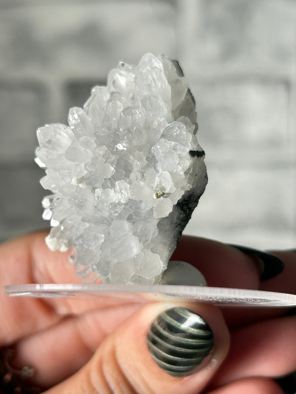 Quartz Cluster with Pyrite -  GuangXi, China