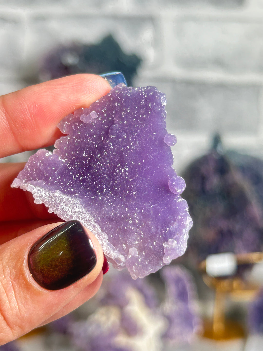 Grape Agate Cluster K