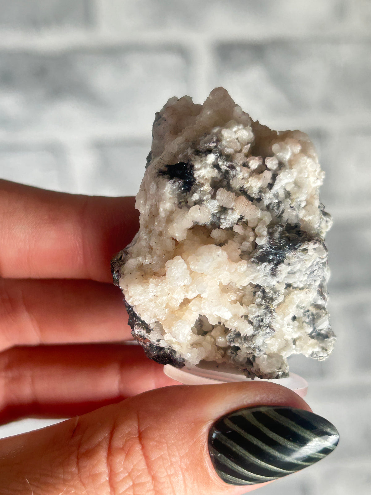 Specularite with Calcite from inner Mongolia