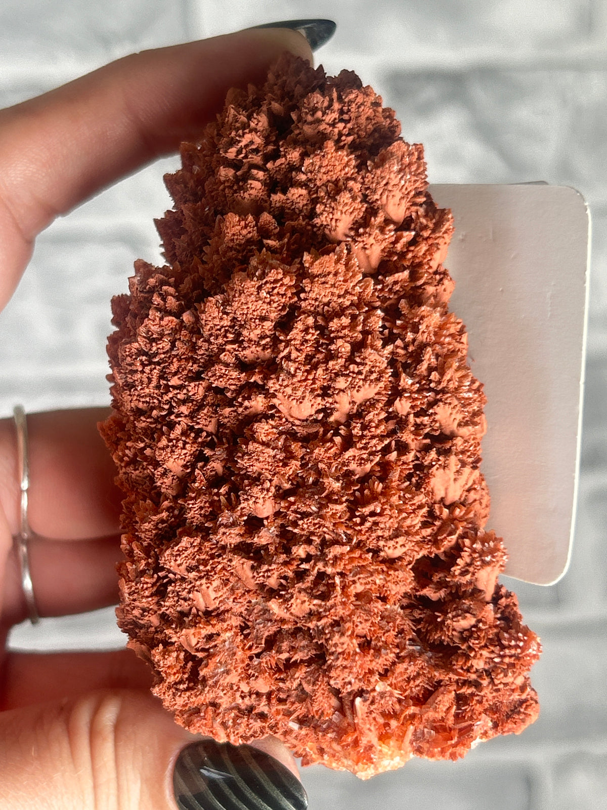 Hematite coated Calcite From China