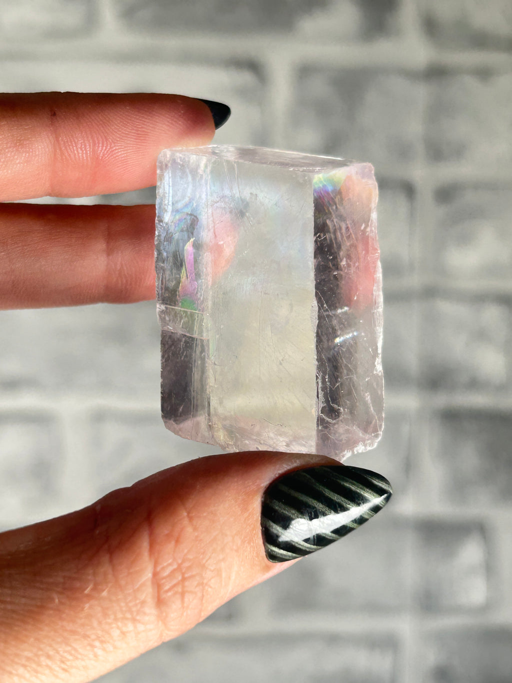 Lavender Optical Calcite