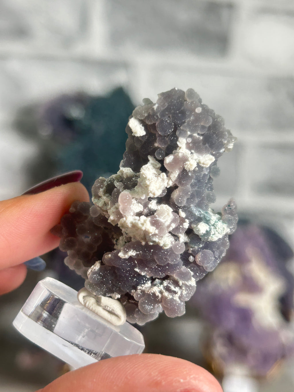 Grape Agate Cluster X