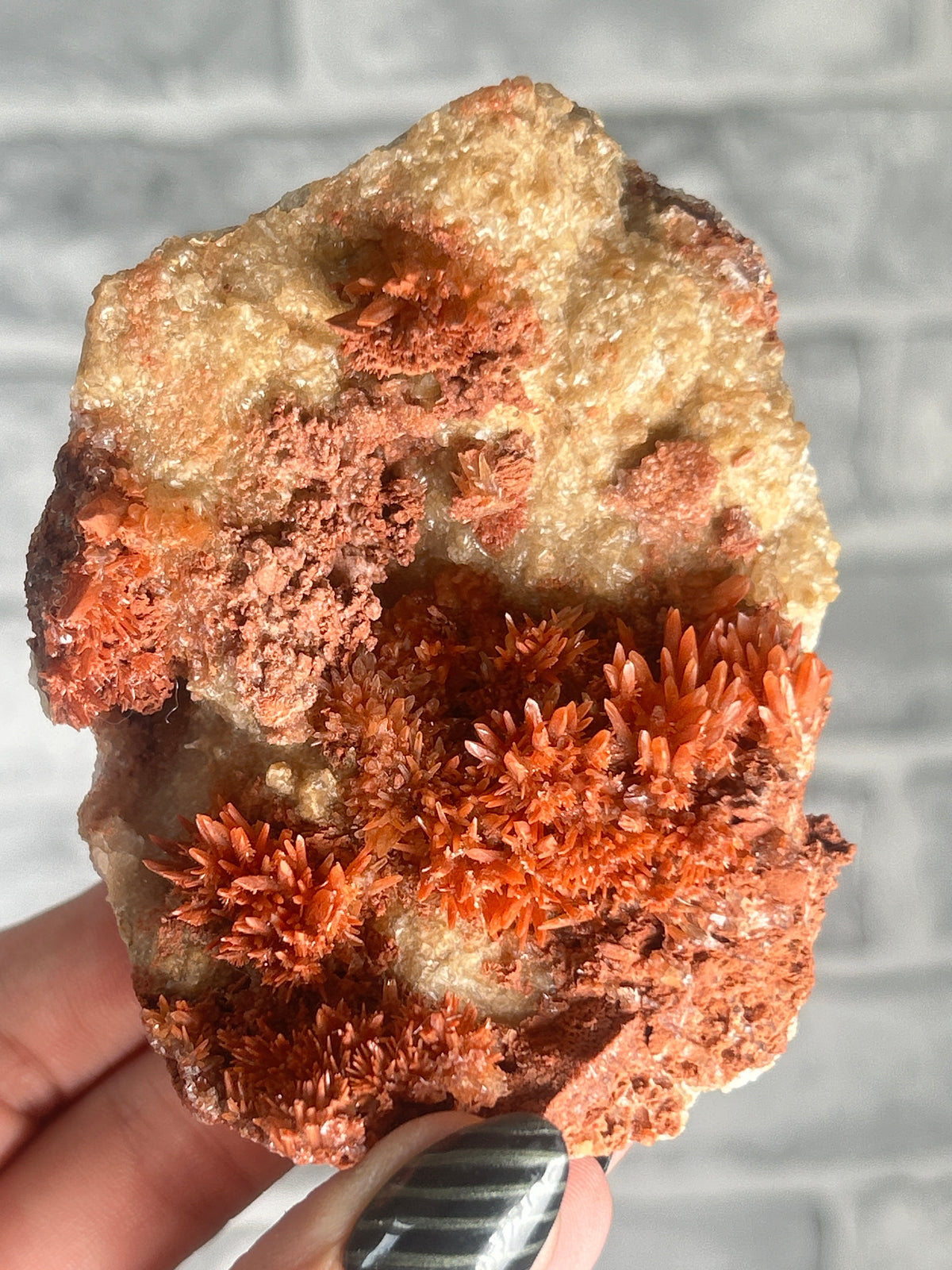 Hematite coated Calcite From China