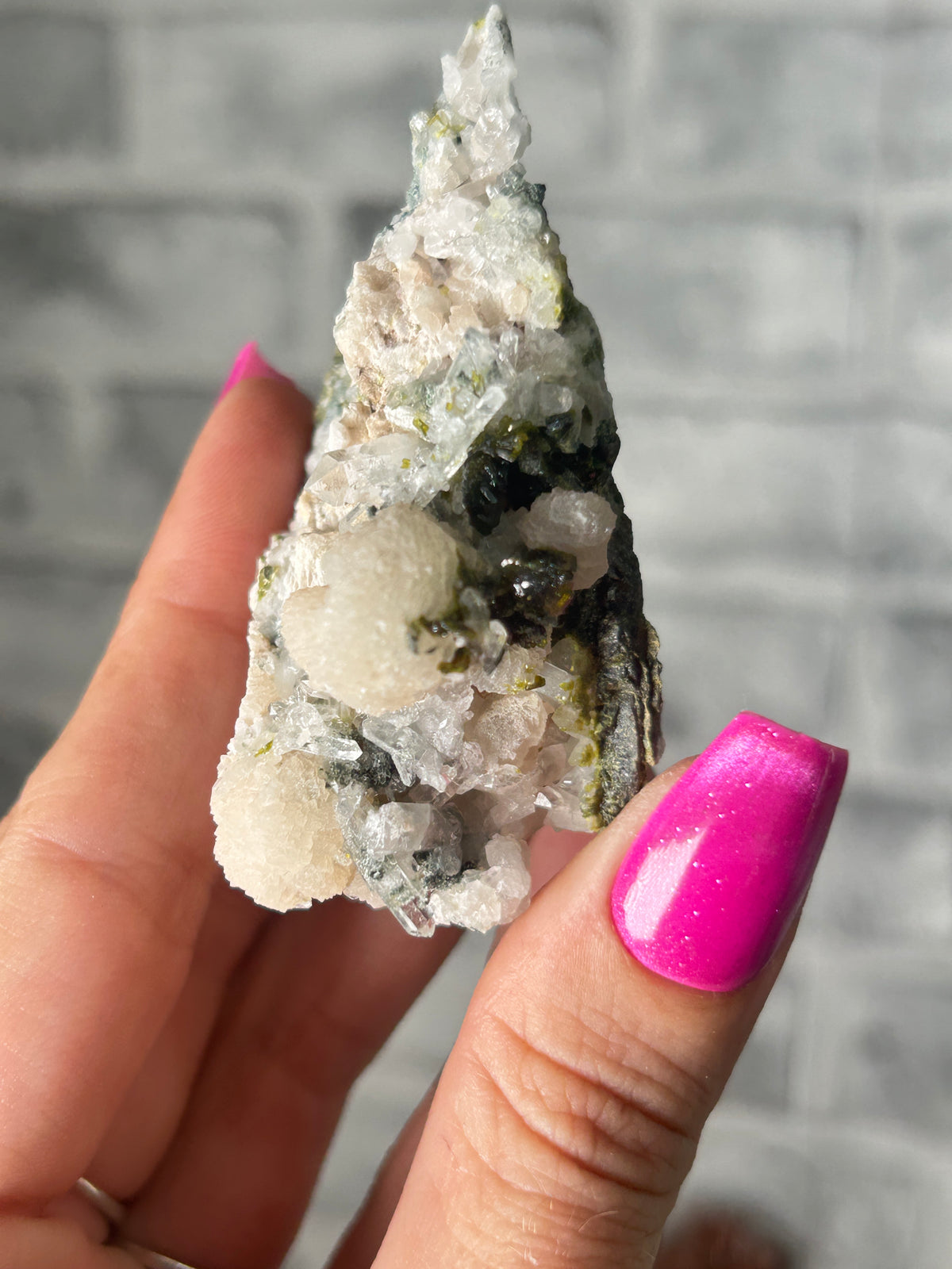 Prehnite and Epidote Sichuan