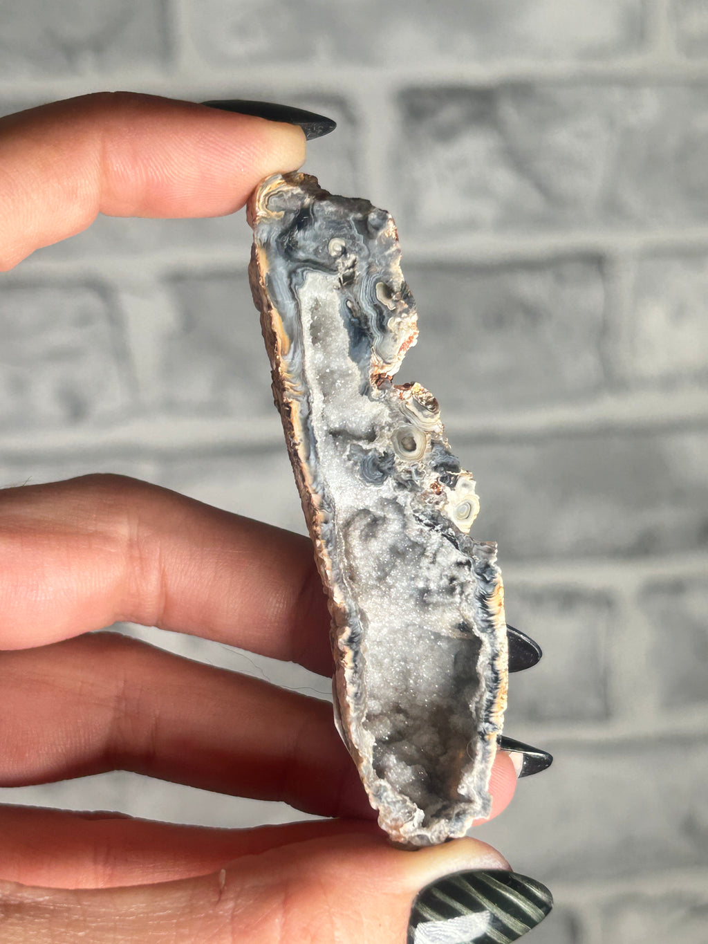 Geode half, Brazil