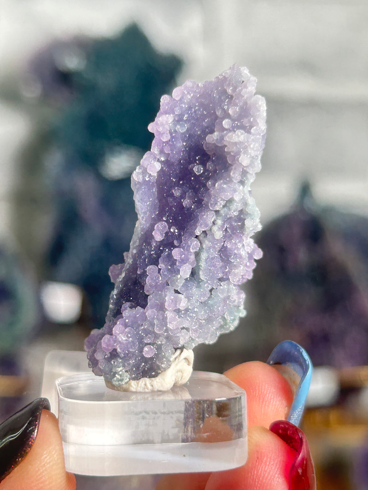 Grape Agate Cluster N