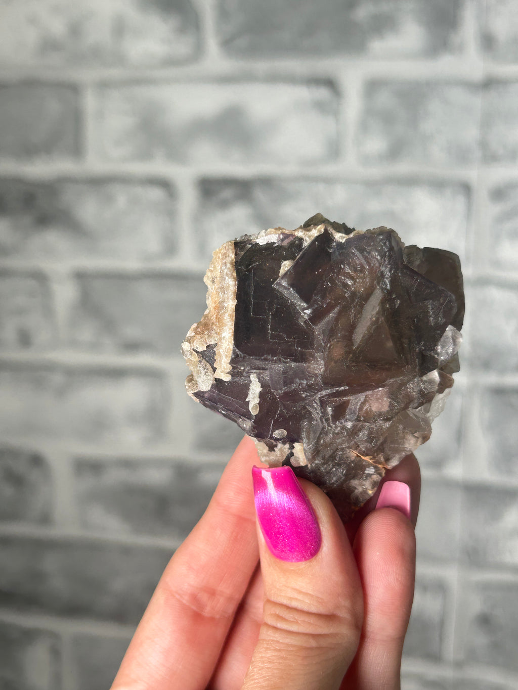 Black Rose Fluorite from Pakistan