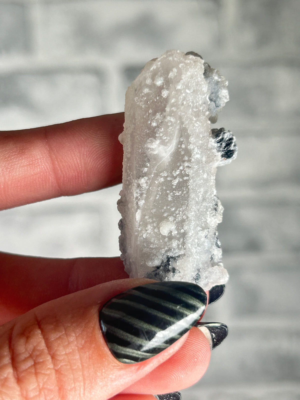 Candle Quartz with Specularite, Huanggang Fe-Sn Deposit, Inner Mongolia