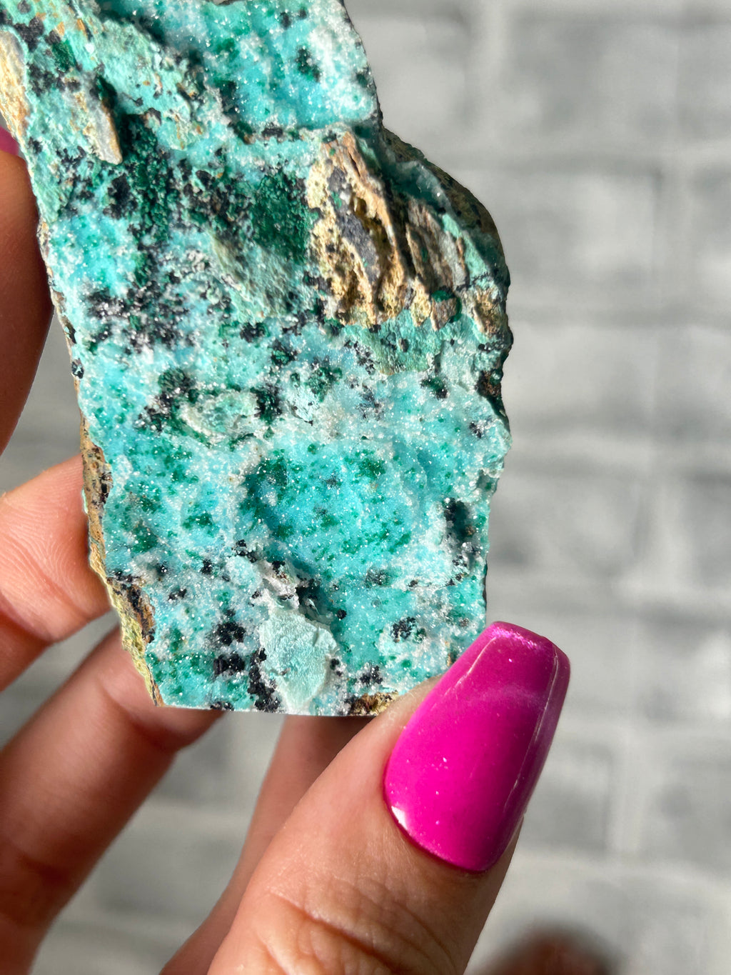 Crysicolla and Malachite raw