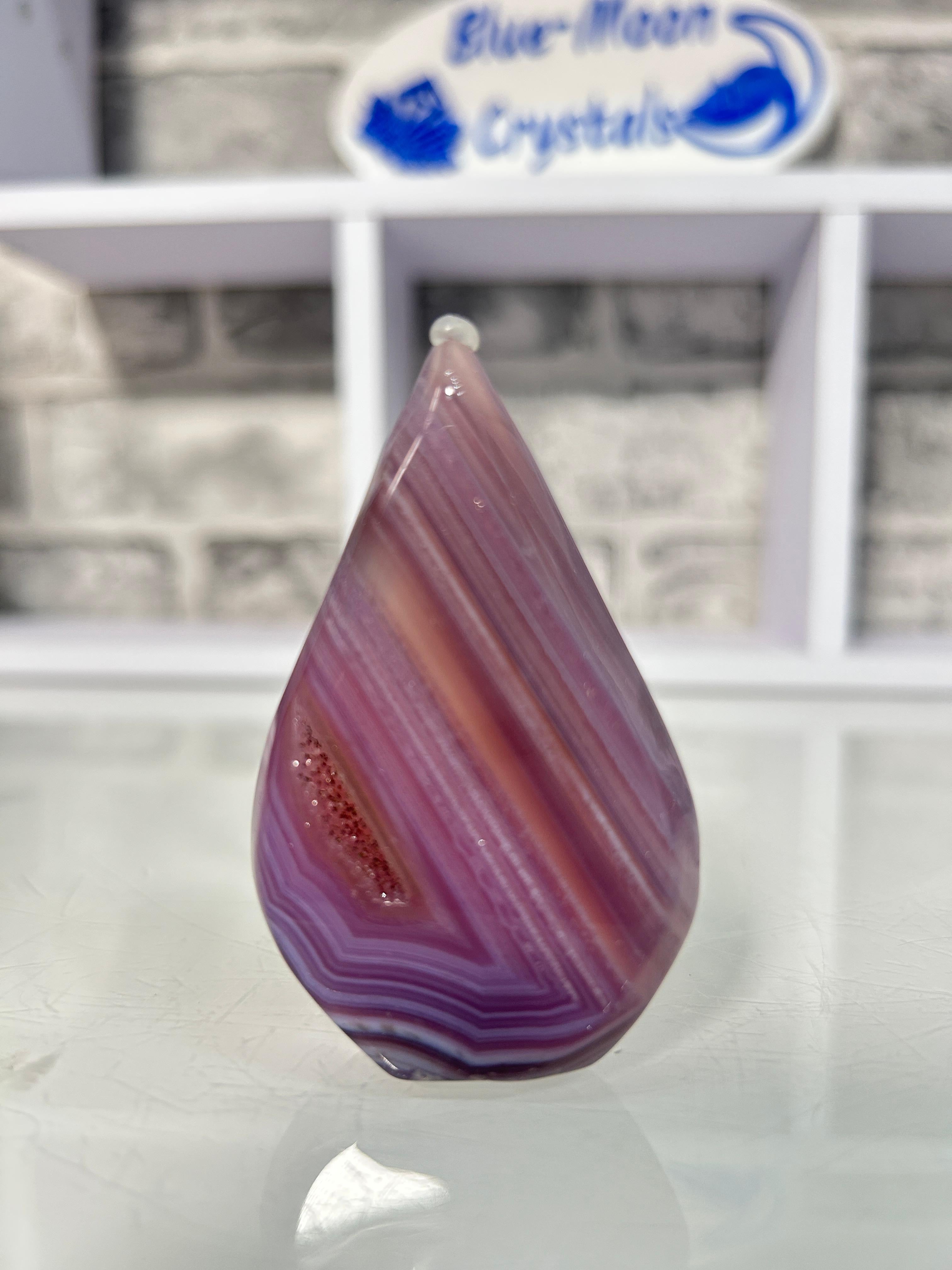 Jelly Agate Teardrops 🍬