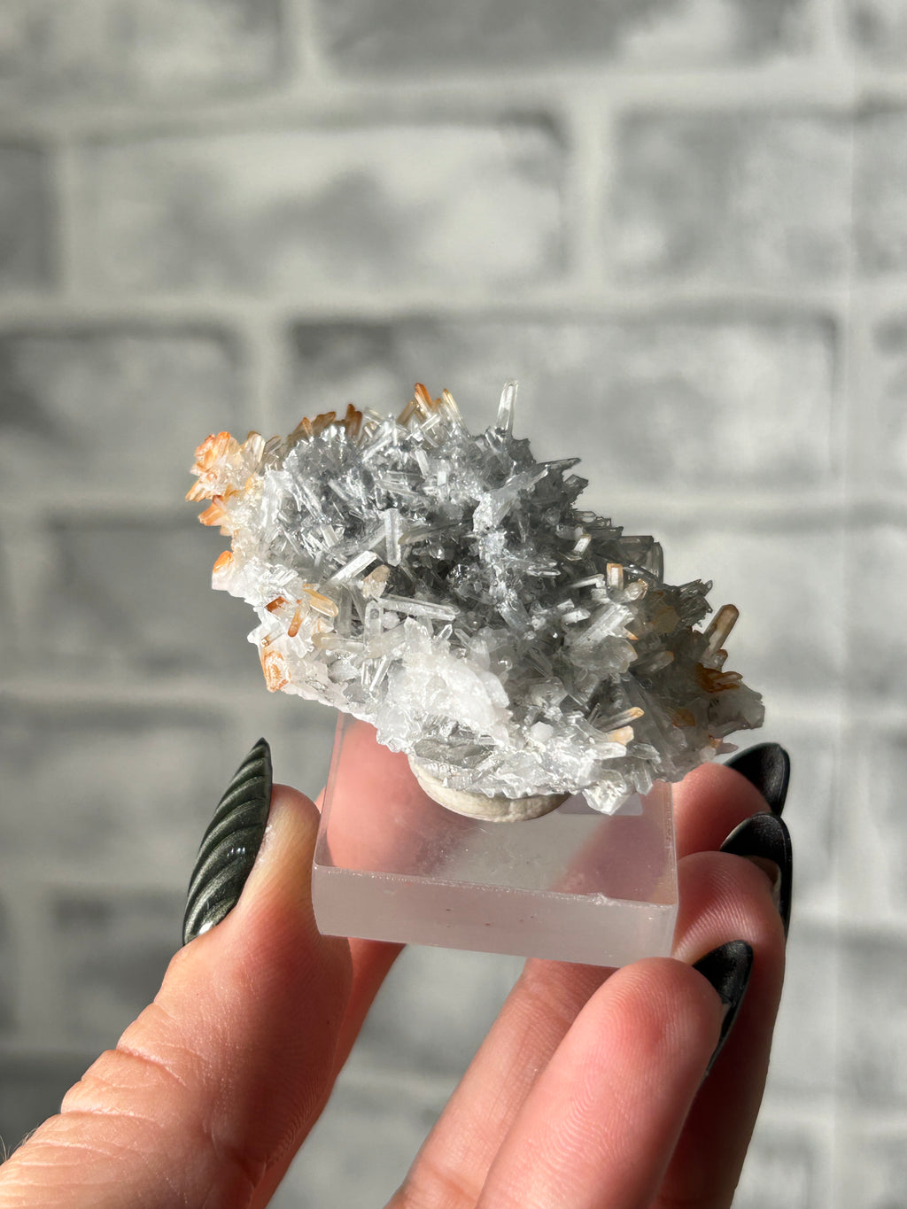 Needle Quartz with iron Staining - Fujian, China