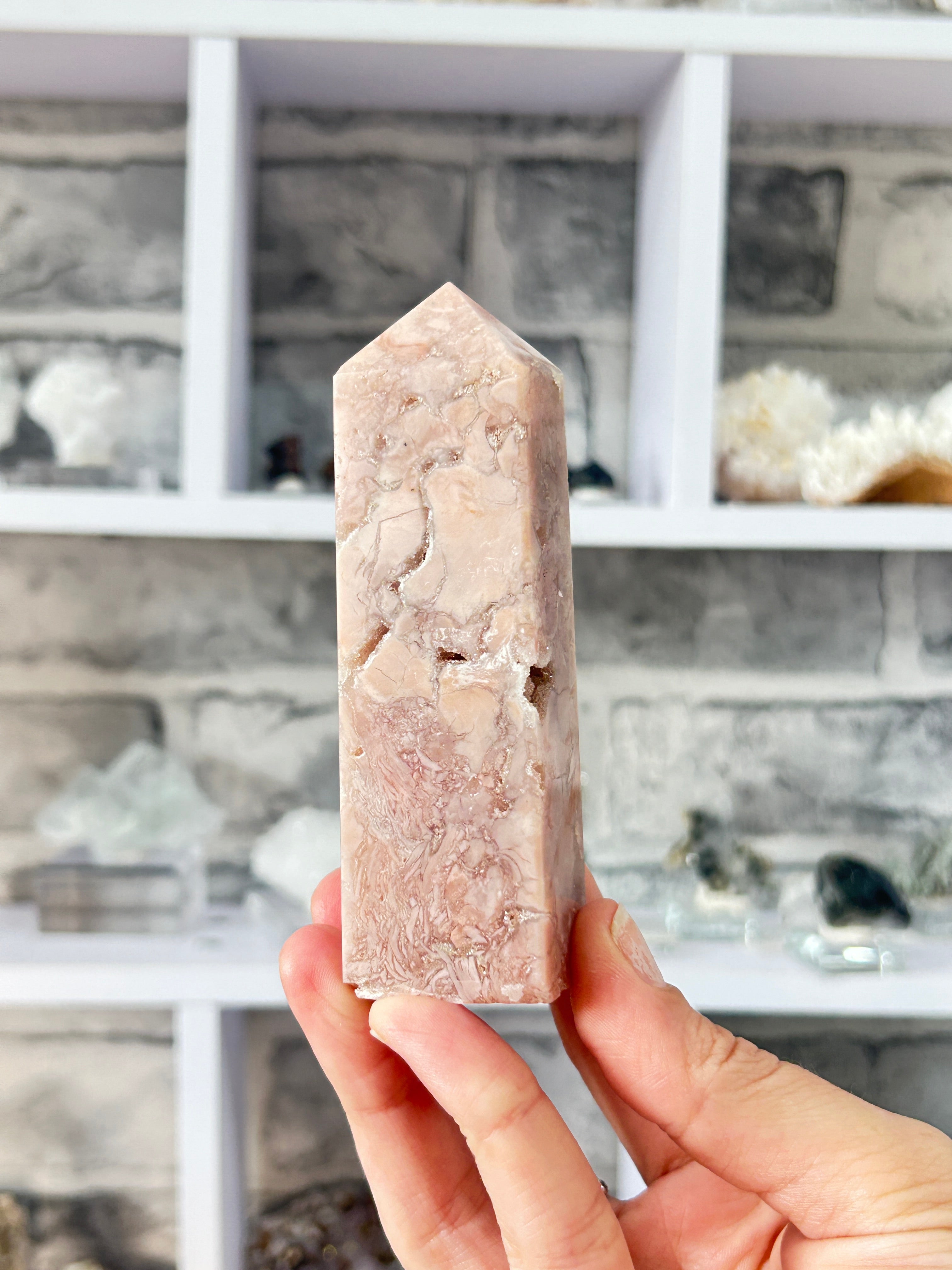 Pink Agate Tower #2