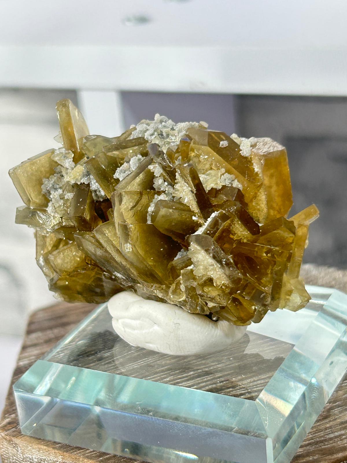 Golden Barite Cluster
