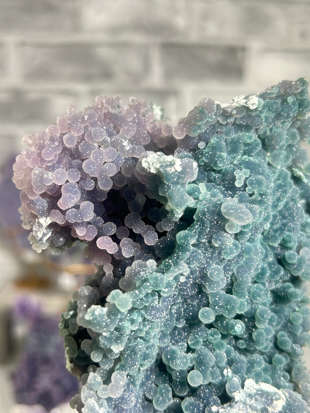 Grape Agate Statement Piece A