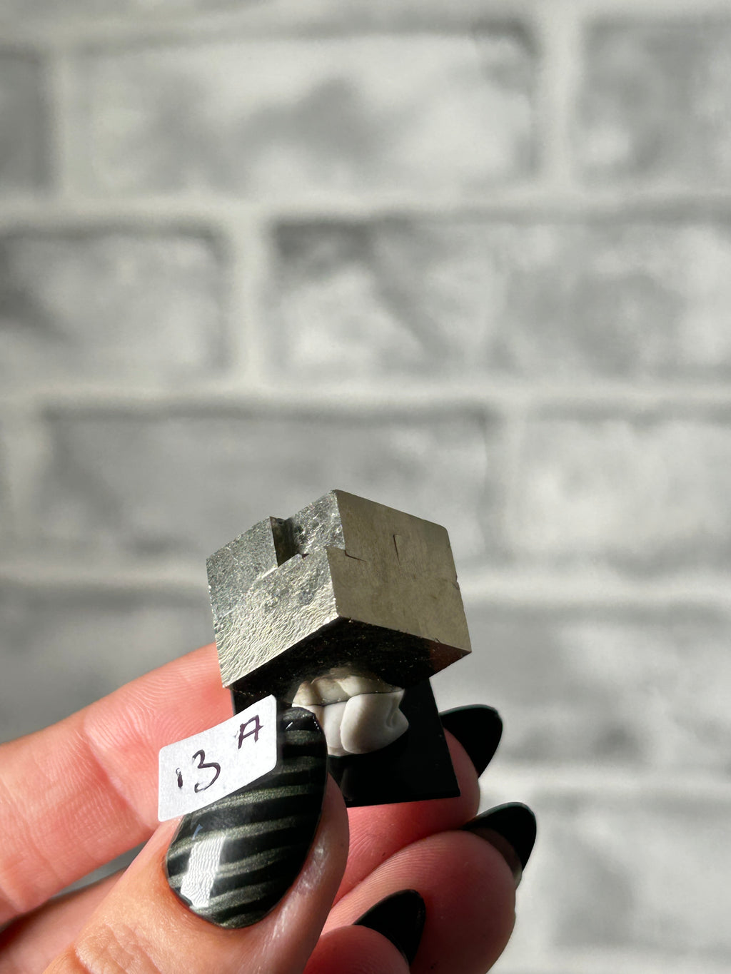 Spanish Pyrite Cube A