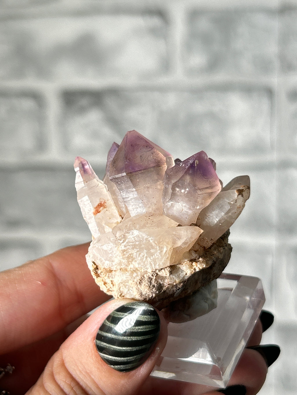 Amethyst Quartz Sceptre Cluster - Namibia
