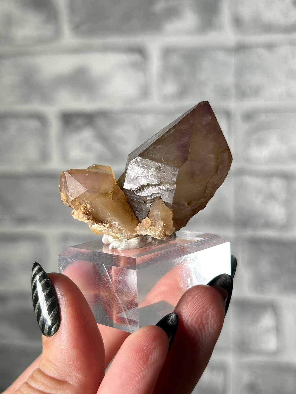 Purple Phantom Amethyst Sceptre Cluster - Namibia