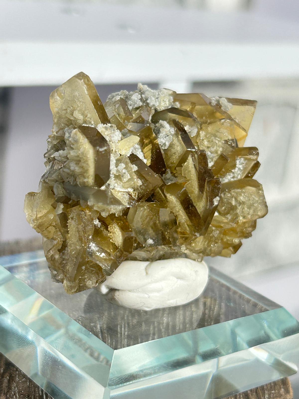 Golden Barite Cluster