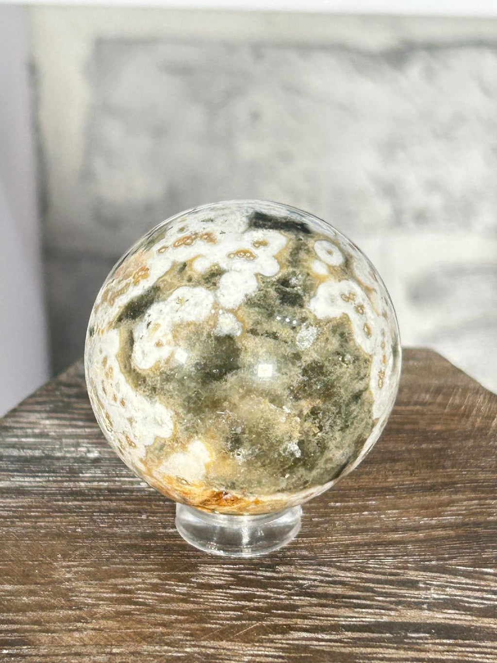 8th Vein Ocean Jasper Sphere #2