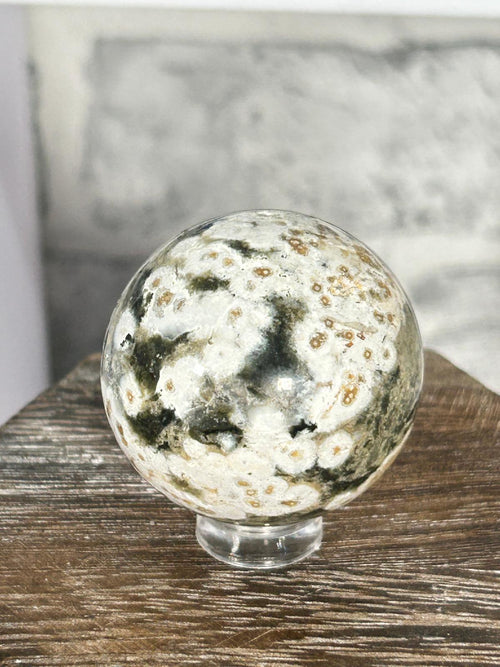 8th Vein Ocean Jasper Sphere #2