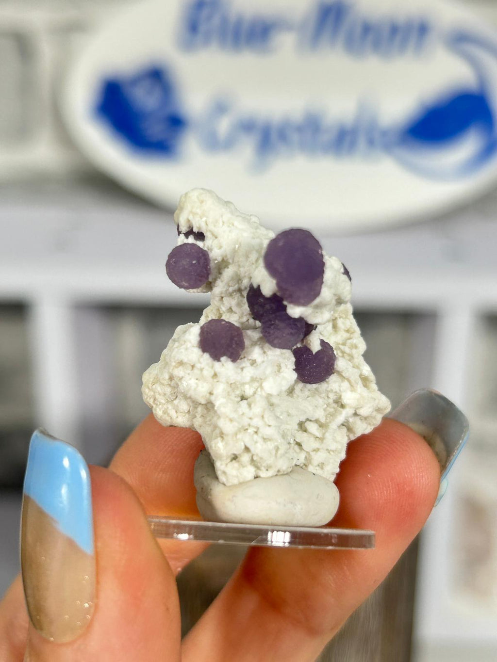 Grape Agate Cluster on Matrix #2