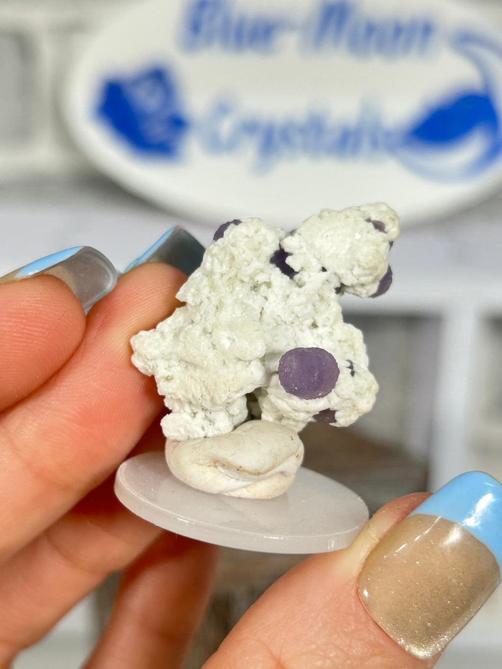 Grape Agate Cluster on Matrix #2