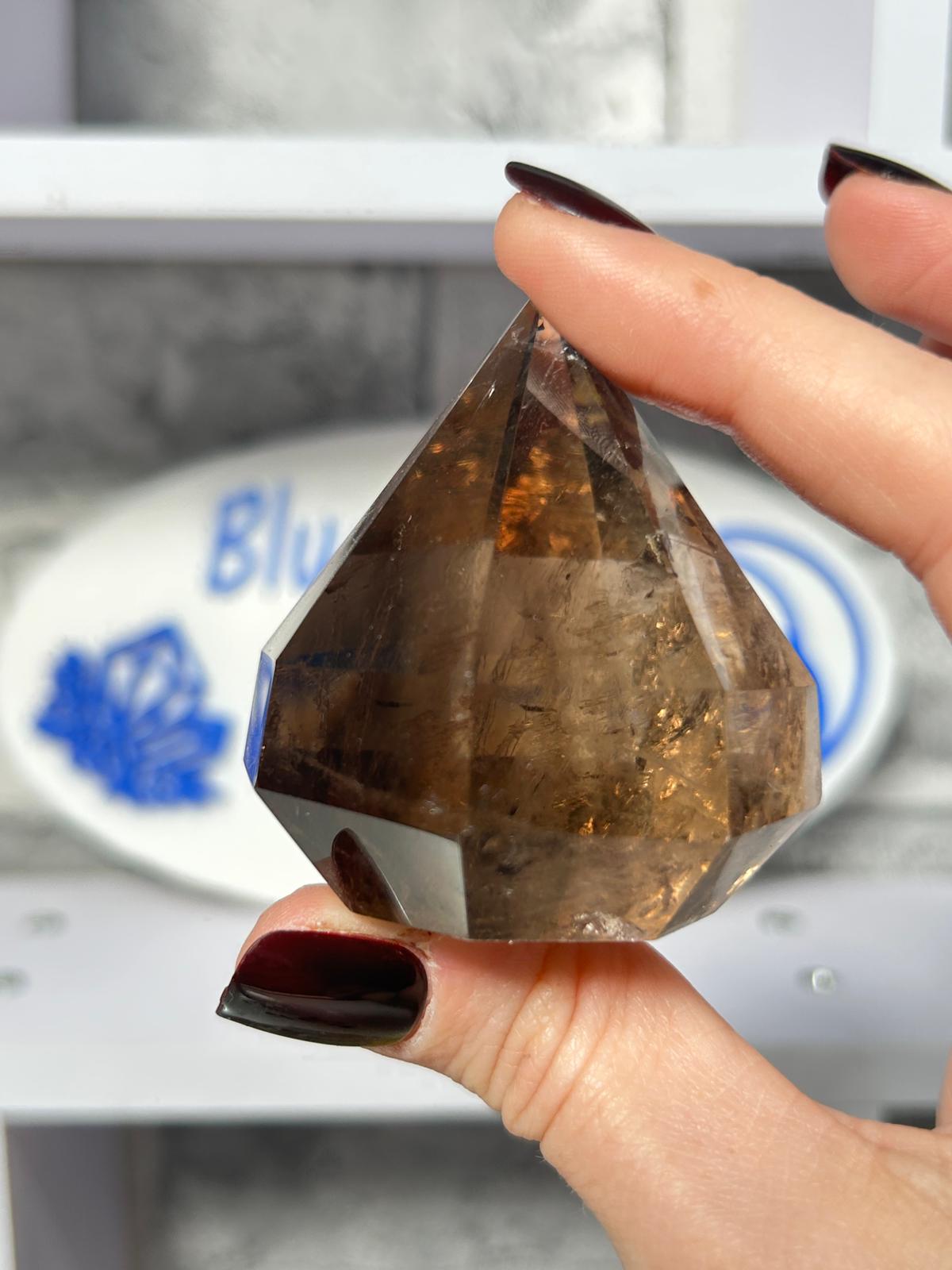 Smoky Quartz Diamond Cut #1