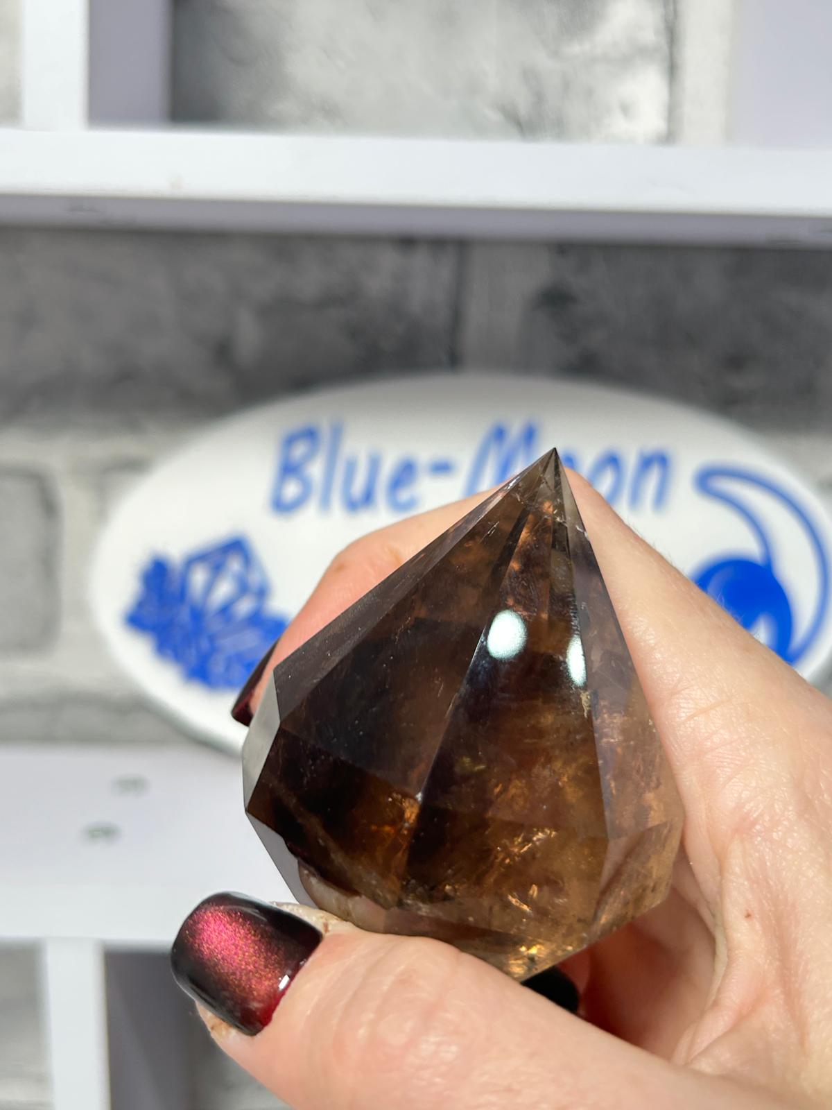 Smoky Quartz Diamond Cut #1