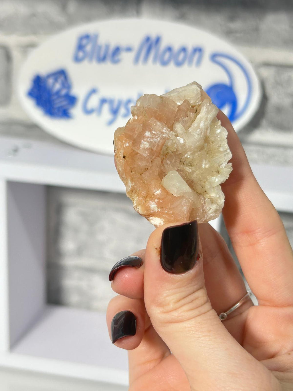 Peach Stilbite Specimen #2