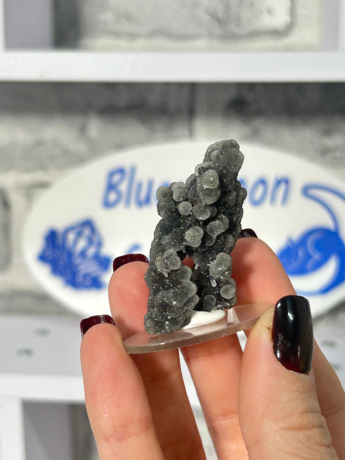Black Chalcedony Botryoidal Crystal Mini Specimen
