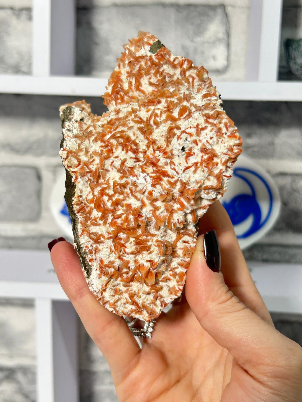 Stilbite on Mordenite