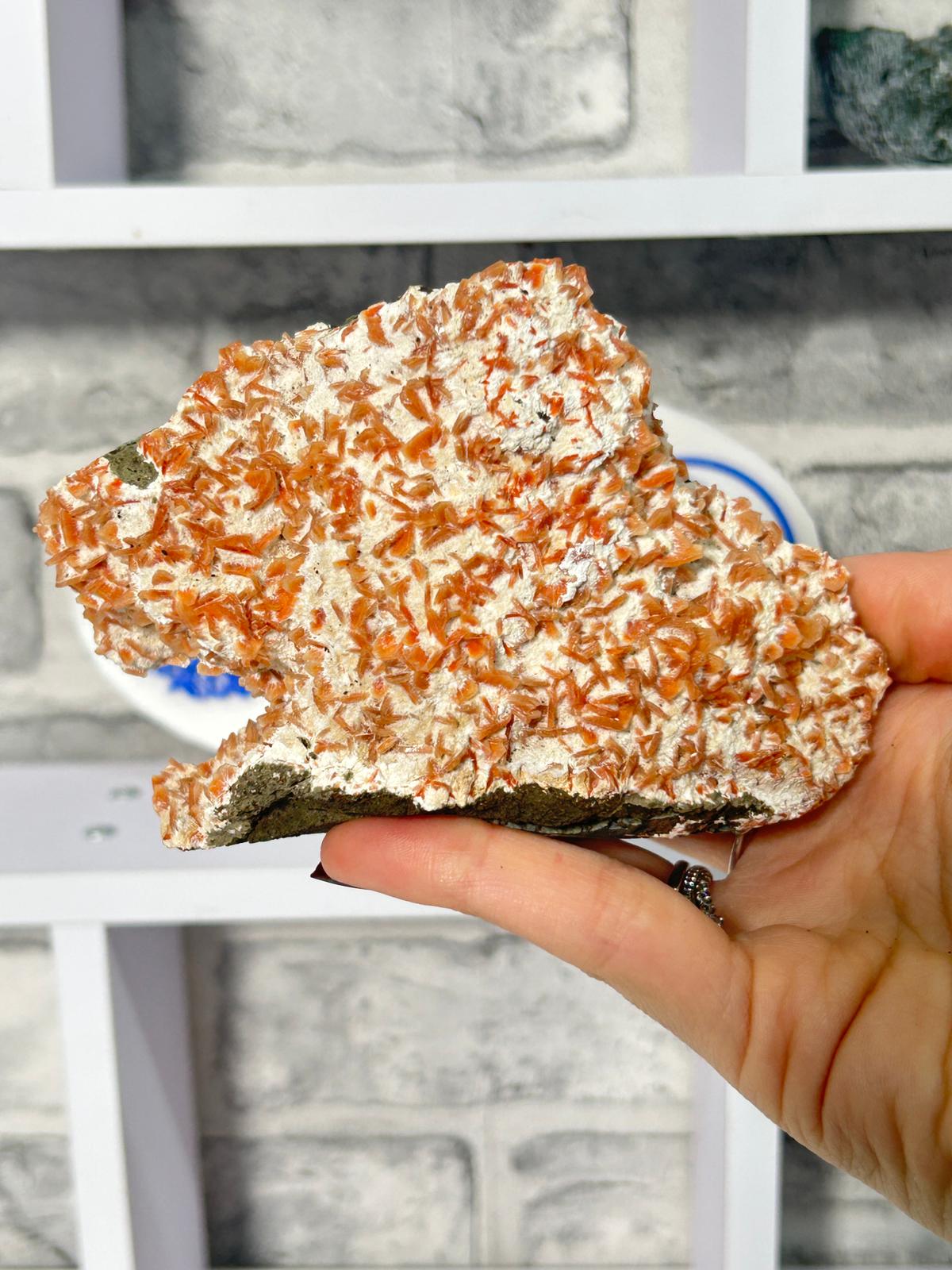 Stilbite on Mordenite