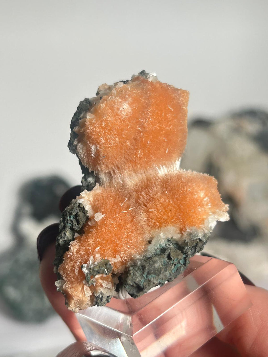 Thomsonite with Mesolite on Matrix #3