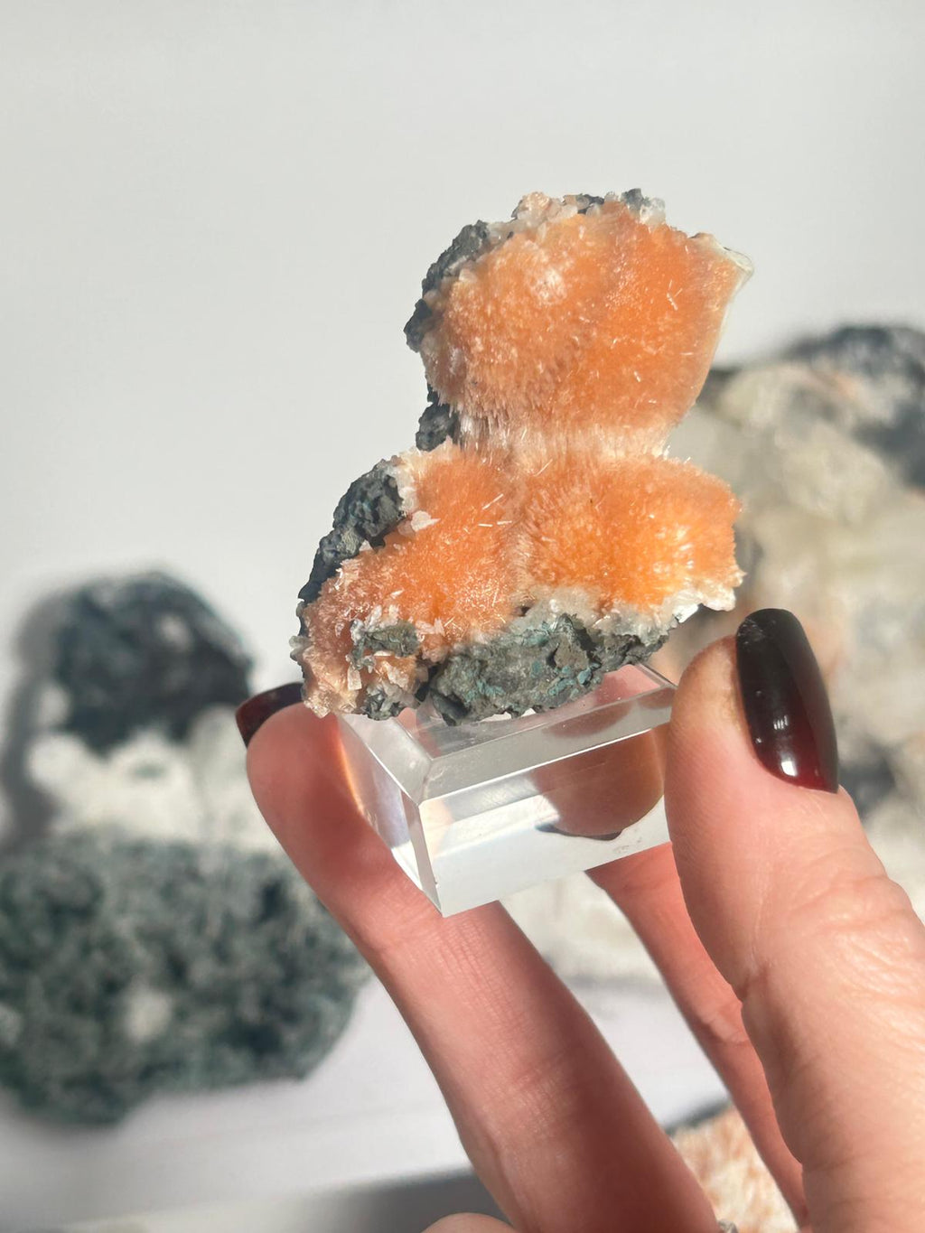 Thomsonite with Mesolite on Matrix #3