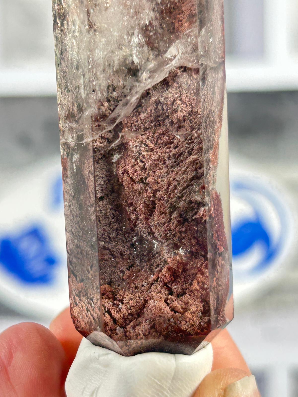 Garden Quartz Tower – Deep Earth Lodolite