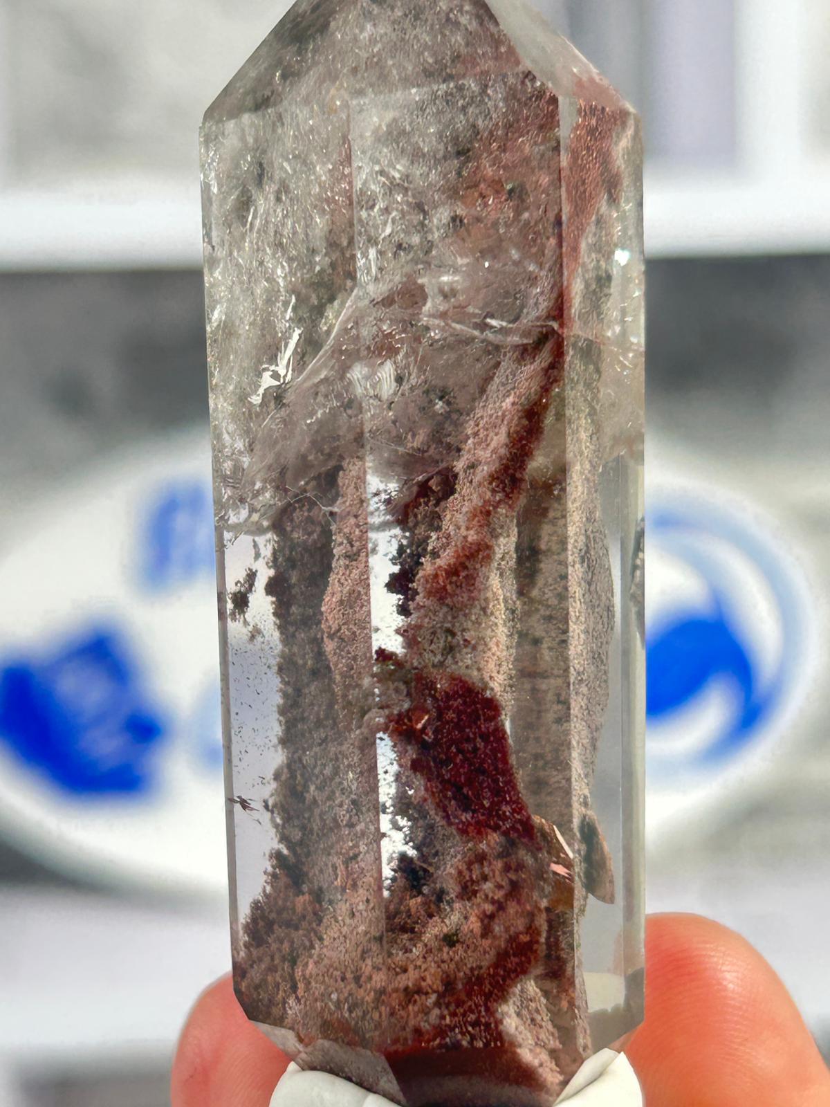 Garden Quartz Tower – Deep Earth Lodolite