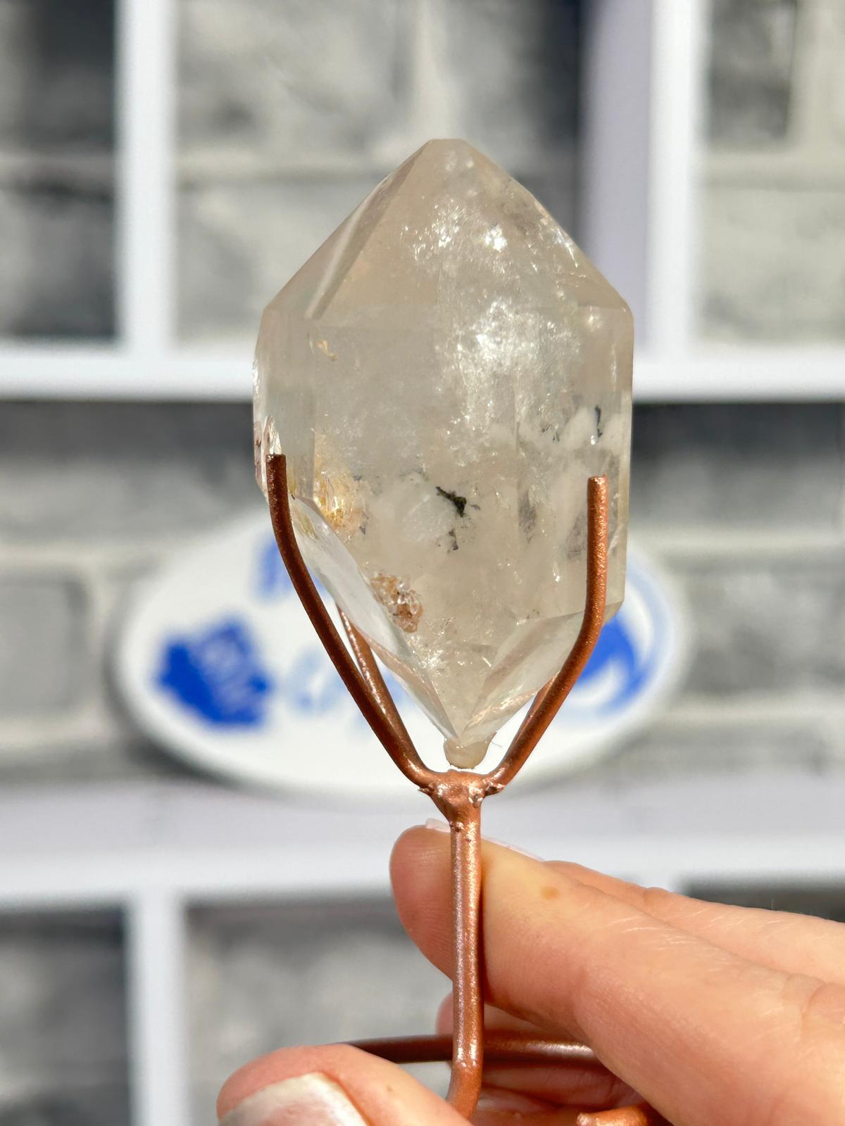 Garden Quartz Freeform on Stand #1