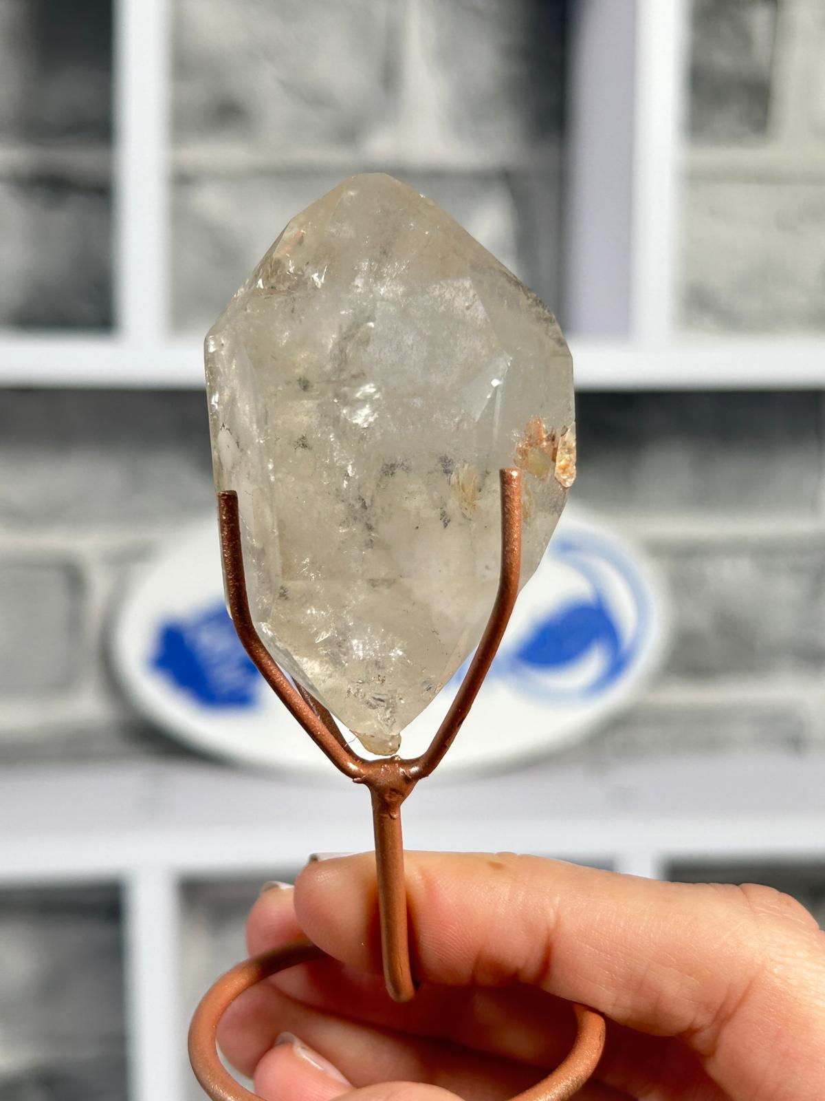 Garden Quartz Freeform on Stand #1