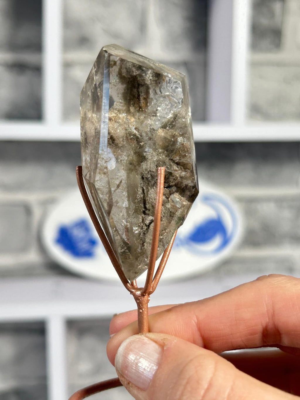 Garden Quartz Freeform on Stand #4