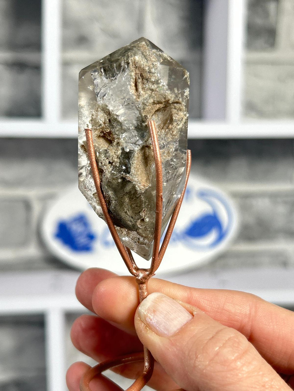 Garden Quartz Freeform on Stand #4