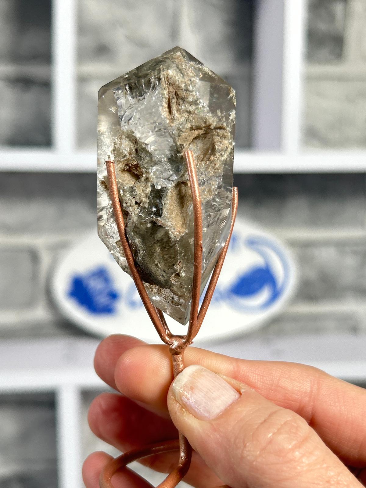 Garden Quartz Freeform on Stand #4