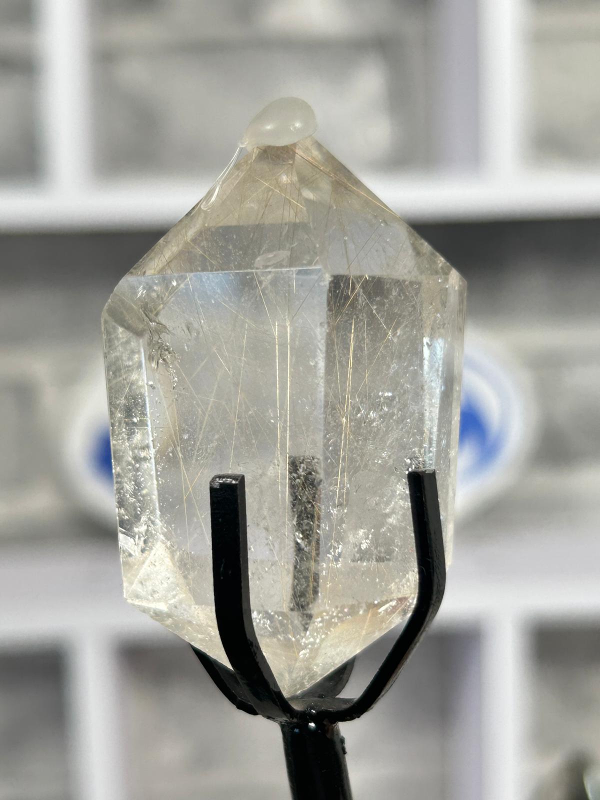 Golden Rutilated Quartz Tower