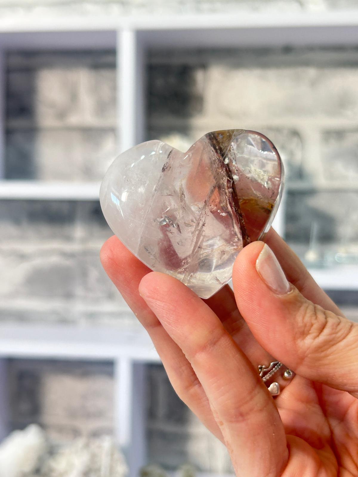 Fire Quartz Heart