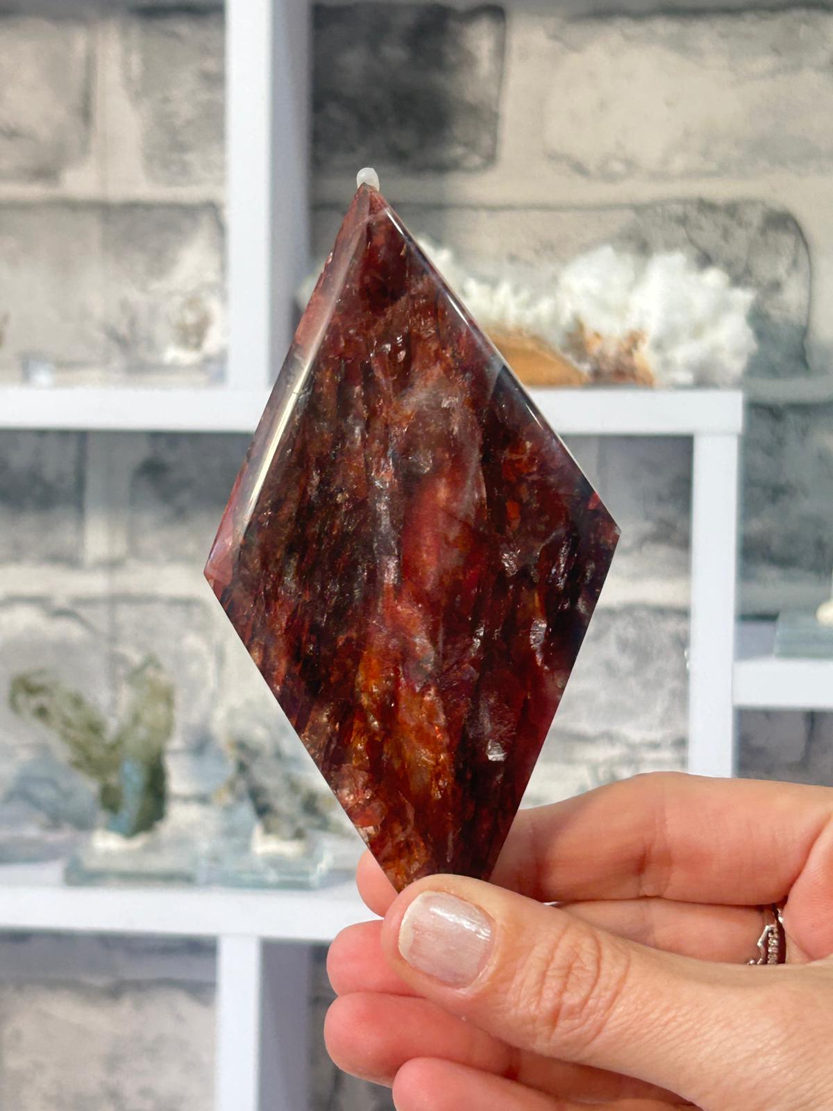 Fire Quartz Diamond
