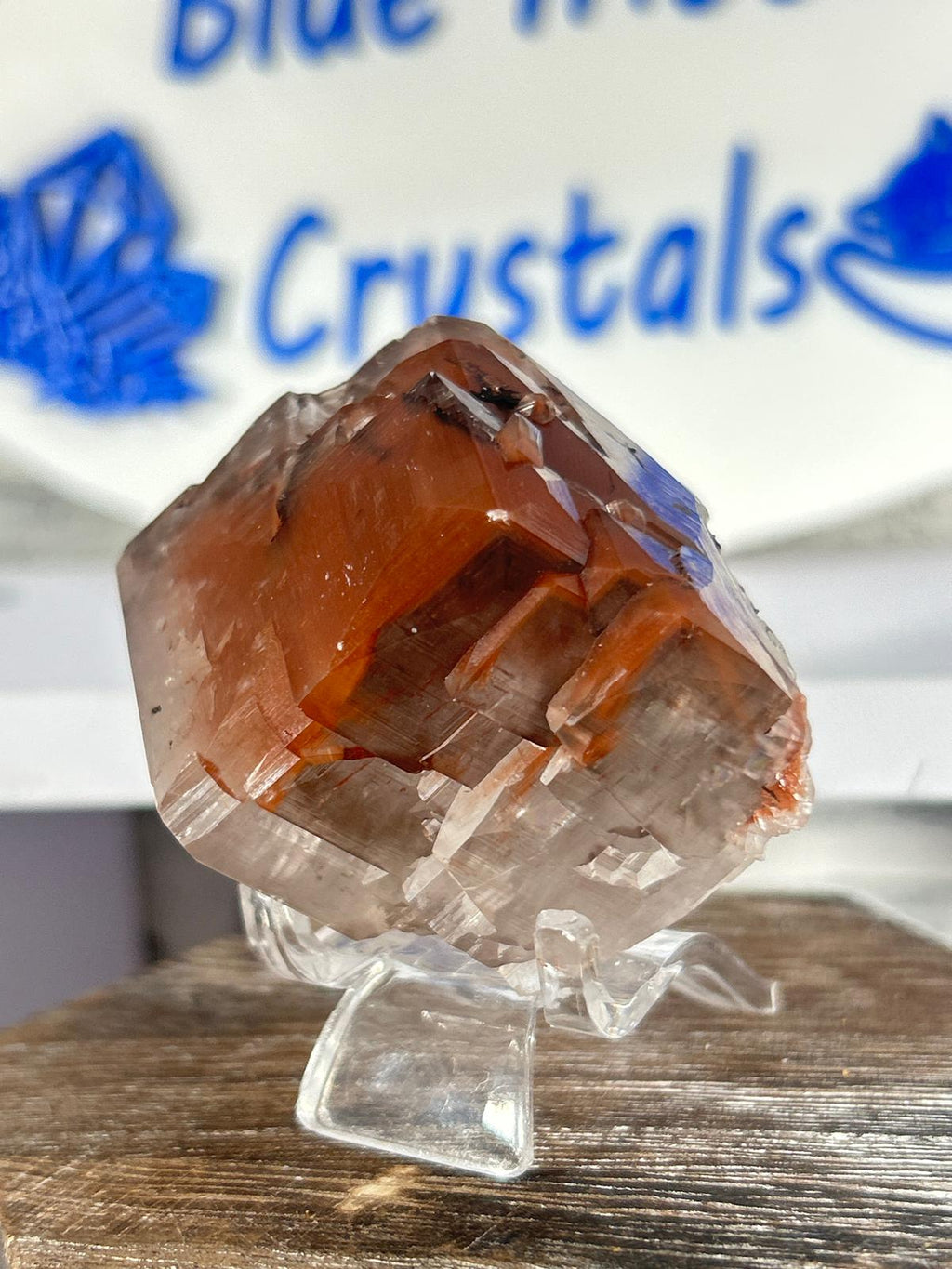 Chocolate Calcite with Hematite Inclusions - 6 Available