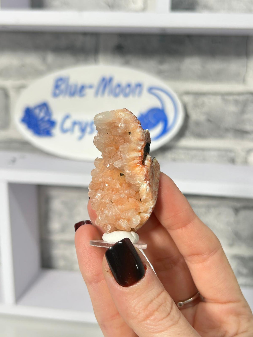Peach Stilbite Specimen #1