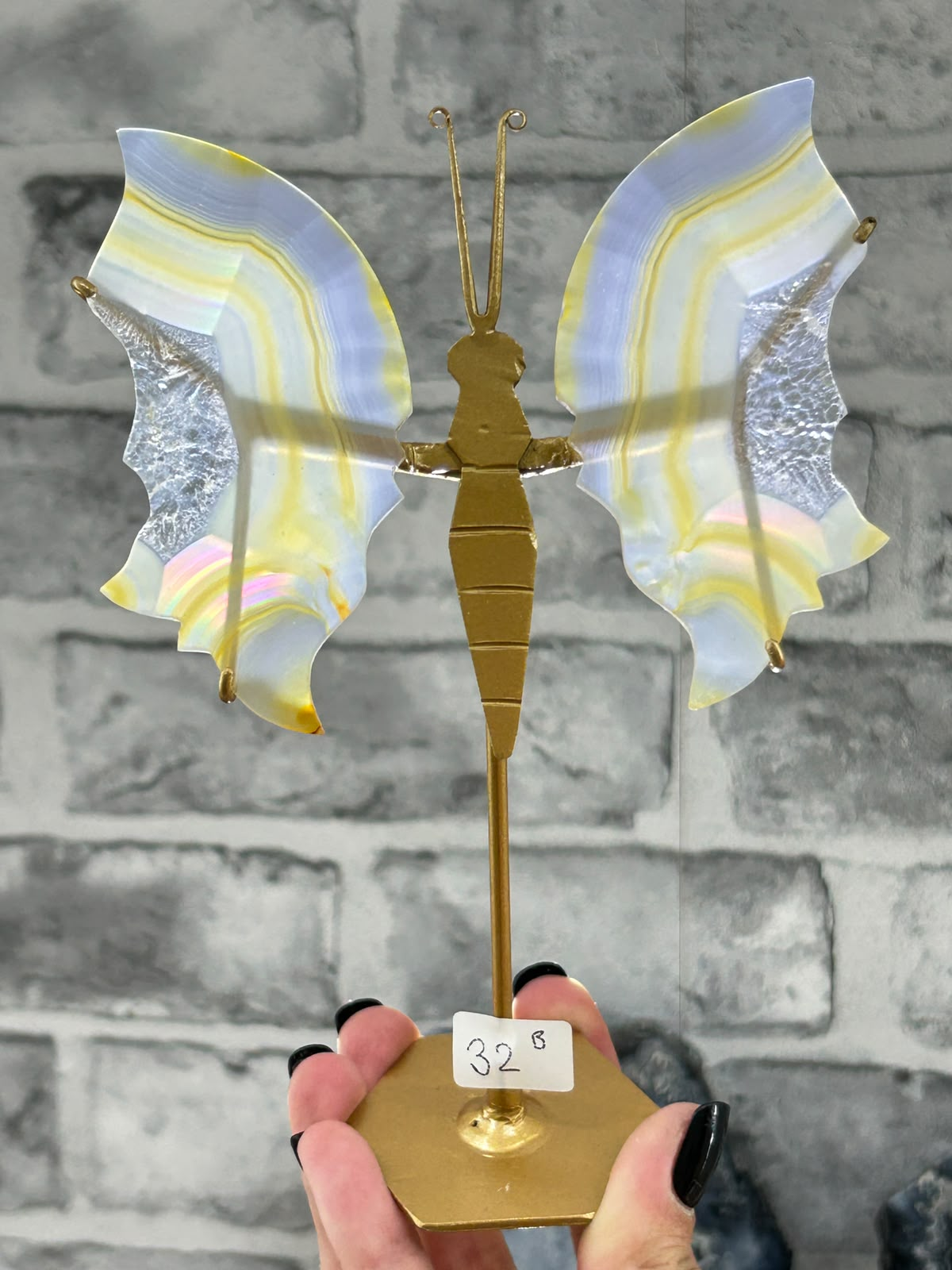 Iris Agate Wings #2