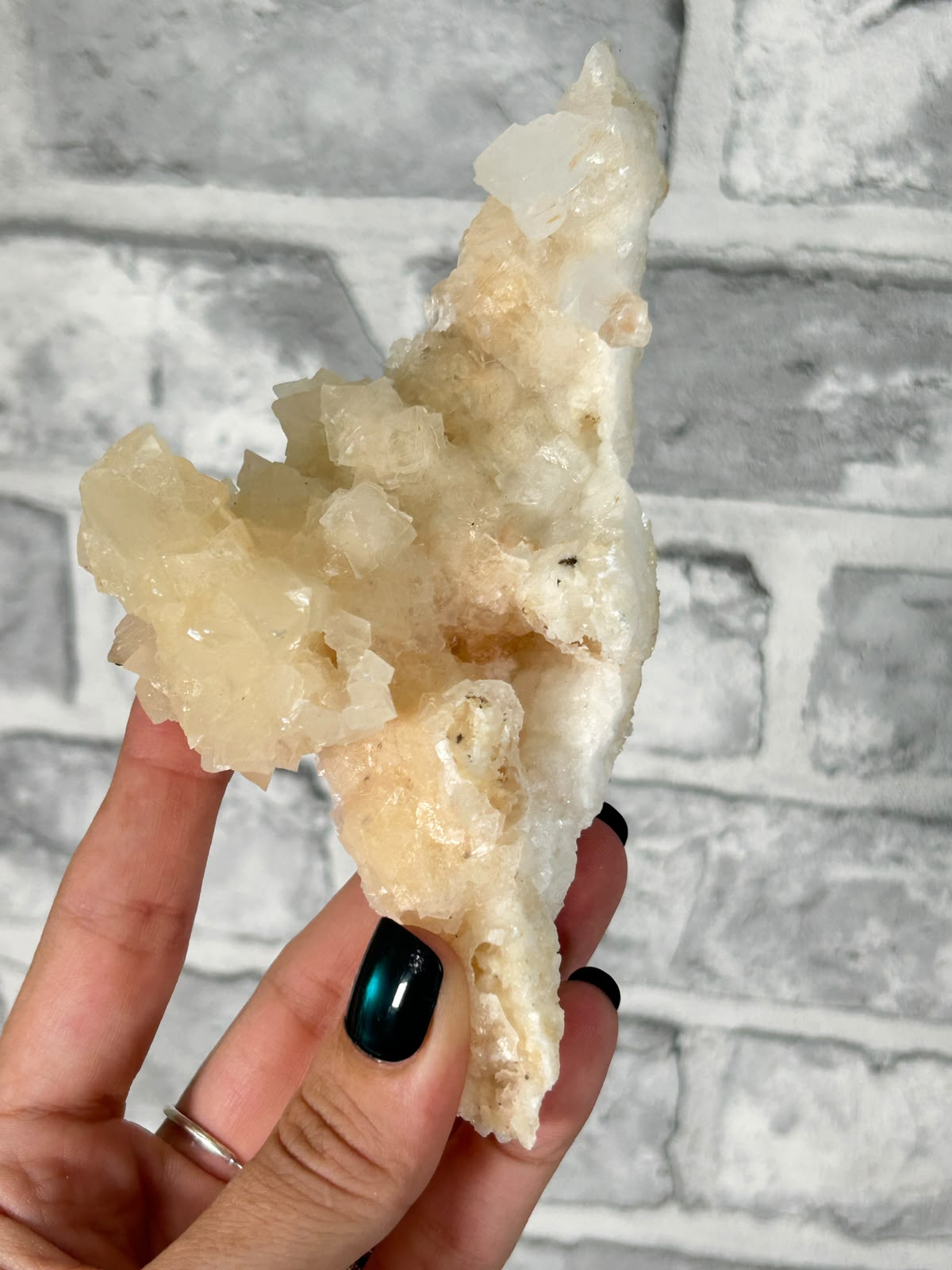 Golden Honey Calcite Cluster #4