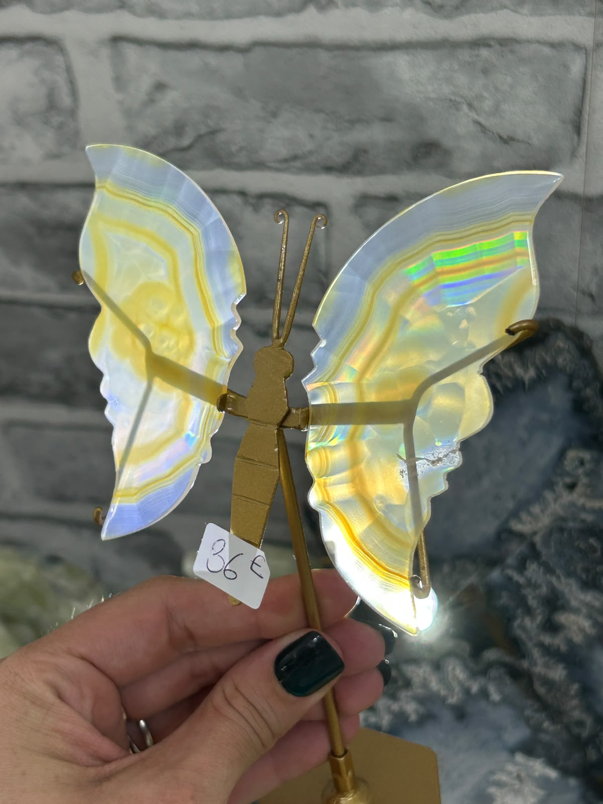 Iris Agate Wings #5