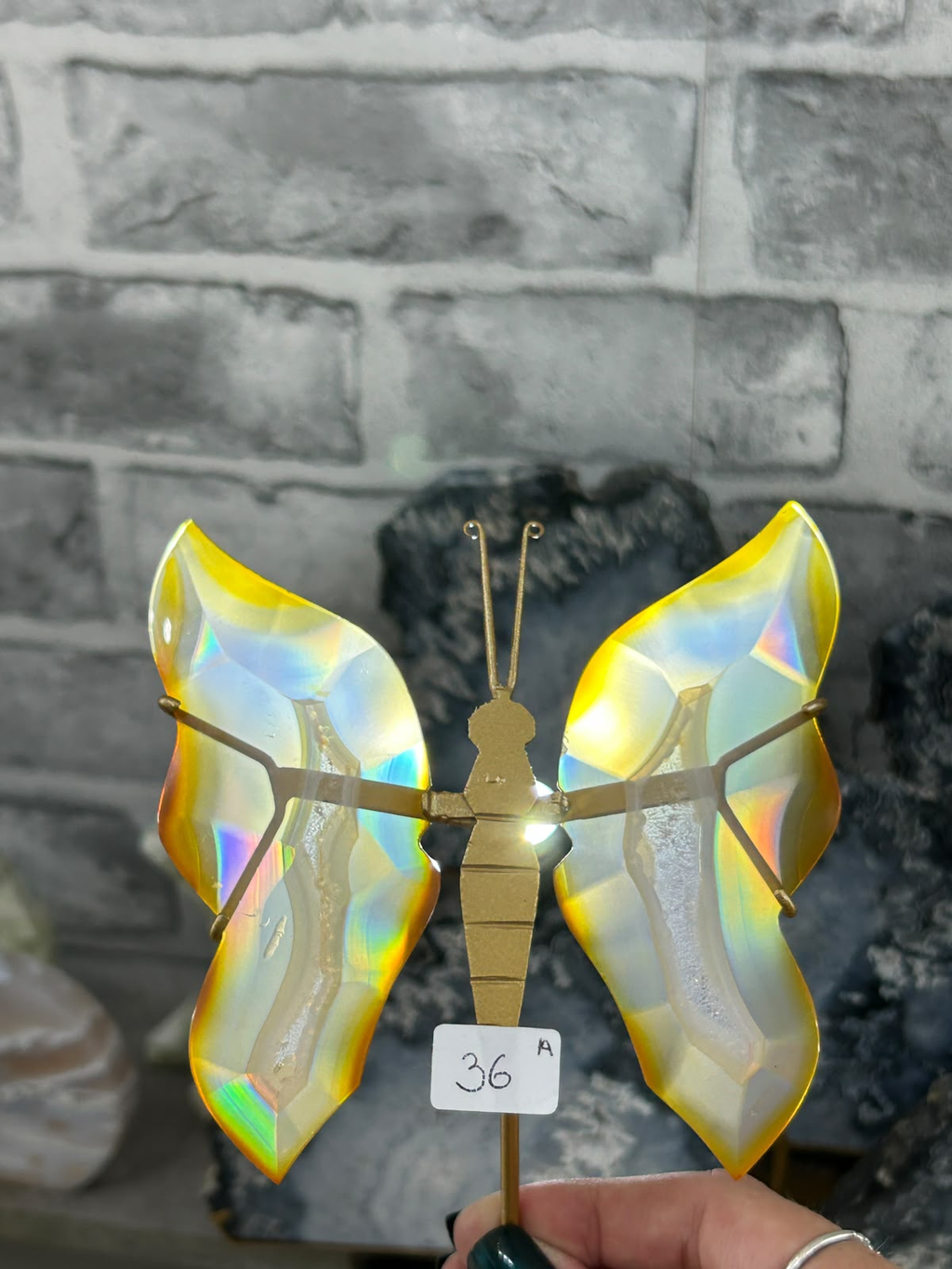 Iris Agate Wings #1